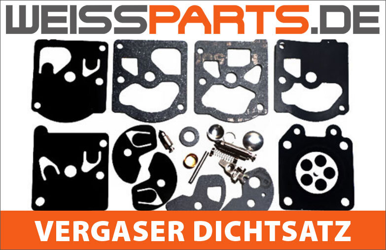 Vergaser Reparatursatz Für McCulloch T26CS B26PS Rasentrimmer – Komplett Mit Membranen & Dichtungen
