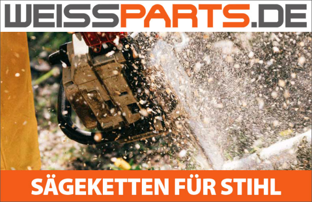 Neu bei WEISSPARTS: Sägeketten passend STIHL 009 010 011 012 Motorsäge - scharf und rückschlagarm - Neu bei WEISSPARTS: Sägeketten passend STIHL 009 010 011 012 | Ersatzkette für Motorsäge Kettensäge