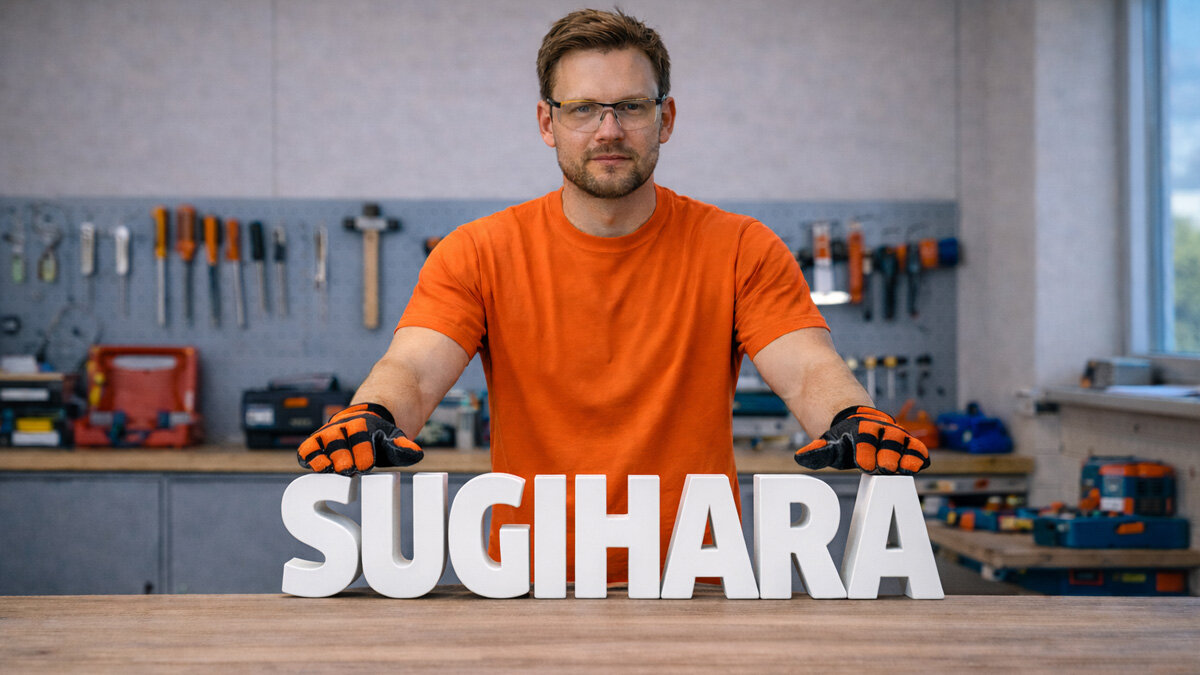 SUGIHARA Führungsschiene Schwert für Profis von WEISSPARTS