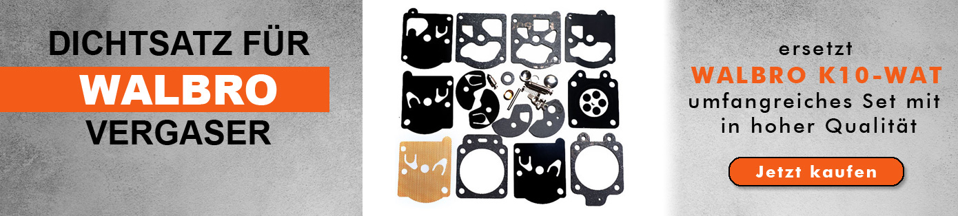 WALBRO K10-WAT / K10WAT Vergaser Reparatursatz / Membrankit für Walbro Vergaser