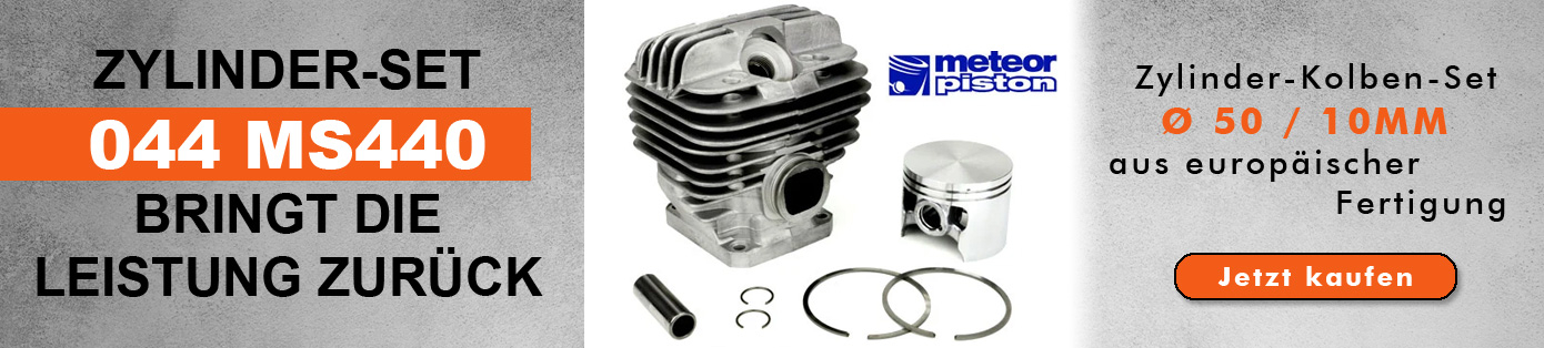 Zylinder- und Kolben-Set für Stihl 044 MS440 bringt Leistung zurück - jetzt bei WEISSPARTS kaufen
