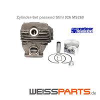 Zylinder und Kolben Set &Oslash; 44,7 / 10mm STIHL MS261 METEOR CC2515